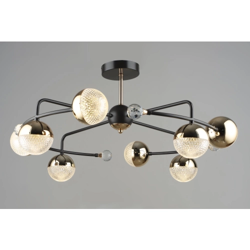 LED chandelier Sirius B N6192/8 COFFEE+FGD 112W