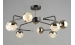 LED chandelier Sirius B N6192/8 COFFEE+FGD 112W
