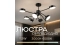 Люстра светодиодная акриловая Sirius B N4182/8 112W BK