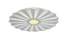 Люстра светодиодная акриловая Sirius N 6682-580 152W WT - Фото № 1