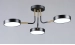 Sirius B N6341/3 LED ceiling chandelier BK+COP