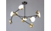 LED acrylic chandelier Sirius B N6340/10 BK+COP