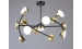 LED acrylic chandelier Sirius B N6340/13 BK+COP