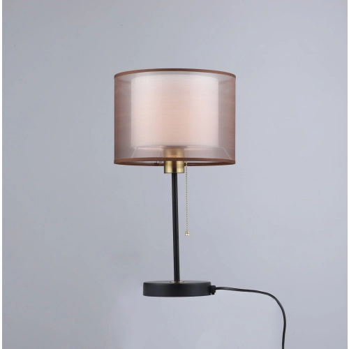 Table lamp decorative Sirius B N6574/1T BK+СН