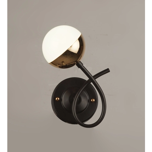 Бра настінне Sirius B N4184/1W BK+FGD