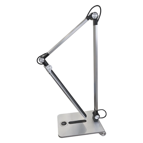 Table LED lamp Sirius BL-1121 brushed silver - Фото № 5