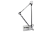 Table LED lamp Sirius BL-1121 brushed silver - Фото № 5