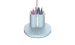 Table lamp flexible LED Sirius BL-1503 blue - Фото № 2