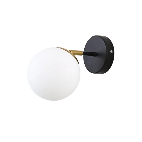Wall sconce 74542/1W CP+Matte Black
