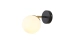 Wall sconce 74542/1W CP+Matte Black - Фото № 1