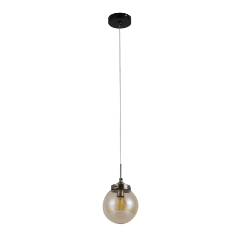Люстра подвесная Sirius 74405/1P Antique Brass + Matte black на 1 плафон - Фото № 1