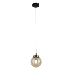 Люстра подвесная Sirius 74405/1P Antique Brass + Matte black на 1 плафон