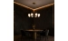 Pendant chandelier Molecule 74542/8 CP+Matte Black with 8 shades - Фото № 3