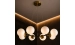 Pendant chandelier Molecule 74542/8 CP+Matte Black with 8 shades - Фото №1