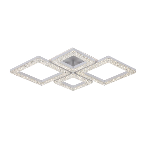 Люстра світлодіодна акрилова Sirius 2725/2+2 WT 50W*2+13W*2