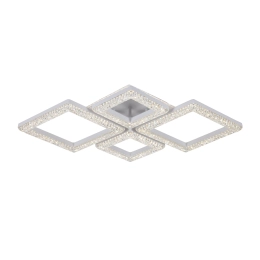 Люстра світлодіодна акрилова Sirius 2725/2+2 WT 50W*2+13W*2