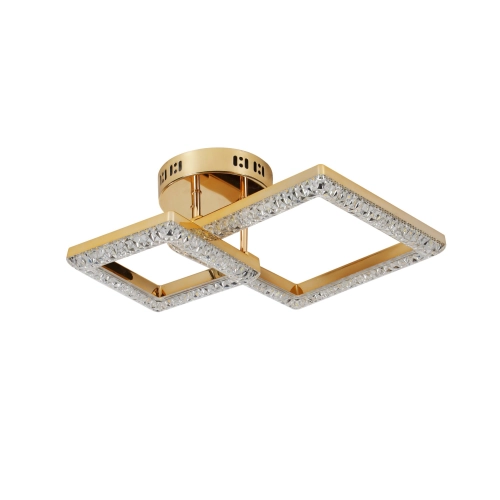 LED acrylic chandelier VALESO 2726/1+1 GD 25W*2 - Фото № 2