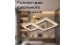 LED acrylic chandelier VALESO 2726/1+1 GD 25W*2 - Фото № 3