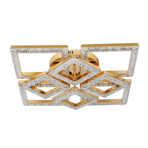 Люстра світлодіодна акрилова Sirius 2726/4+4 GD 100W*2 - Фото № 1