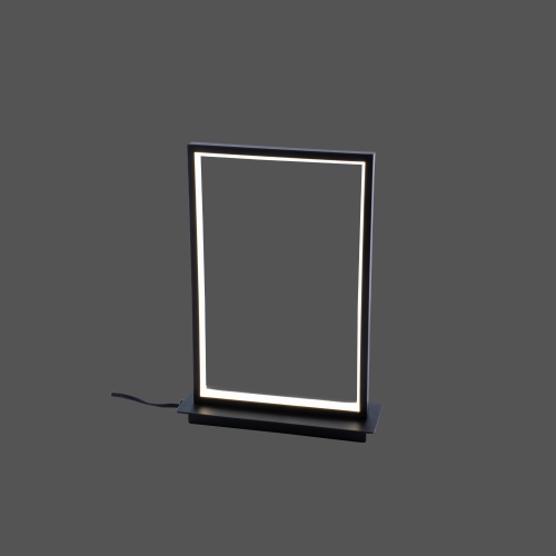 LED acrylic table lamp VALESO 22801TL BK black - Фото № 1