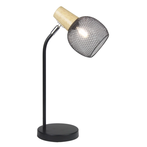 Loft-style table lamp VALESO LT9000 BK with swivel mechanism - Фото № 2