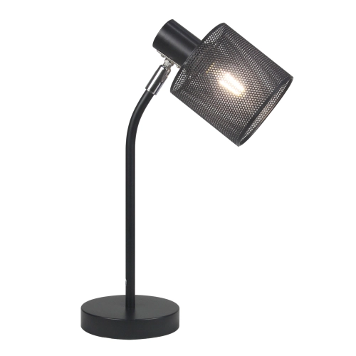 Loft-style table lamp VALESO LT9076 BK with swivel mechanism - Фото № 1