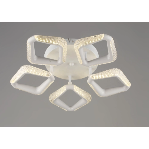 Chandelier LED acrylic Sirius B YH1301/5 WT 30W
