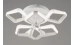 Chandelier LED acrylic SiriusB YH1301/6 WT 36W