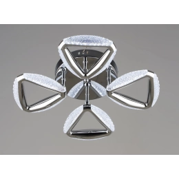 Chandelier LED acrylic Sirius B YH1302/4 CH 24W