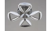 Chandelier LED acrylic Sirius B YH1302/4 CH 24W