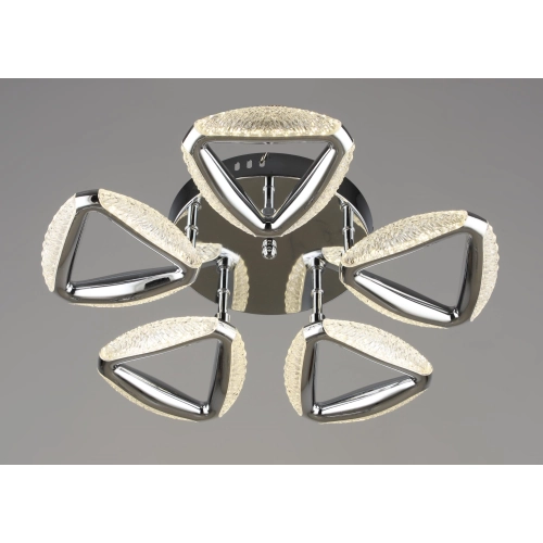 Chandelier LED acrylic Sirius B YH1302/5 CH 30W