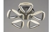 Chandelier LED acrylic Sirius B YH1302/5 CH 30W