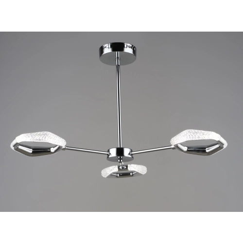 Suspended chandelier LED Sirius B YH1304/3 CH 18W chrome