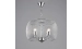Pendant chandelier in loft style metal Sirius B S2456/4 CH chrome