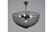 Pendant chandelier in loft style metal Sirius B S2474/6 BK