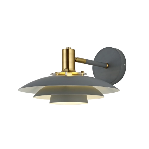 Wall Sconce G 74729/1W Dark Grey + Chrome