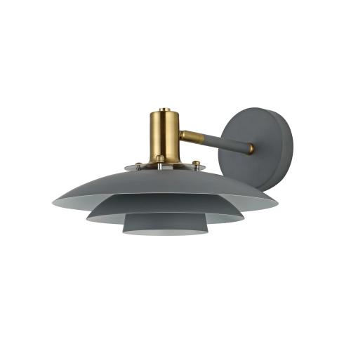 Wall Sconce G 74729/1W Dark Grey + Chrome - Фото № 1
