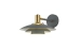 Wall Sconce G 74729/1W Dark Grey + Chrome - Фото №1