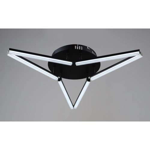 Люстра стельова світлодіодна VALESO YH1324/6 BK, LED 36W, Чорний
