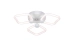 LED ceiling lamp VALESO G 2589/3 WT 42W?3000K-6500K Remote control: 2.4G With Dimming - Фото № 1