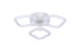 LED ceiling lamp VALESO G 2589/3 WT 42W?3000K-6500K Remote control: 2.4G With Dimming - Фото № 2