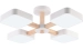 Chandelier VALESO XI3354-4 white+wood - Фото № 1