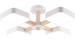 Chandelier VALESO XI3354-4 white+wood - Фото №1