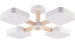 Chandelier VALESO XI3354-4 white+wood - Фото № 3
