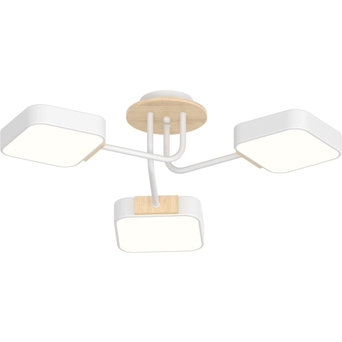 Chandelier VALESO XI3356-3 white+wood