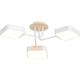 Chandelier VALESO XI3356-3 white+wood