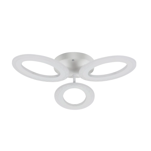 LED chandelier VALESO G 2702/3 White 48W, 3000-6500K, Remote: IR with dimming - Фото № 2
