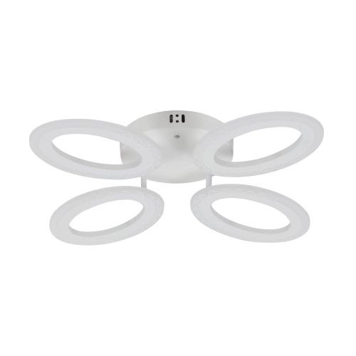 LED chandelier VALESO G 2702/4 White 64W, 3000-6500K, Remote: IR with dimming - Фото № 2