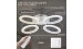 LED chandelier VALESO G 2702/4 White 64W, 3000-6500K, Remote: IR with dimming - Фото № 6
