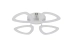 LED Chandelier VALESO G 2704/4 72W White - Фото № 1